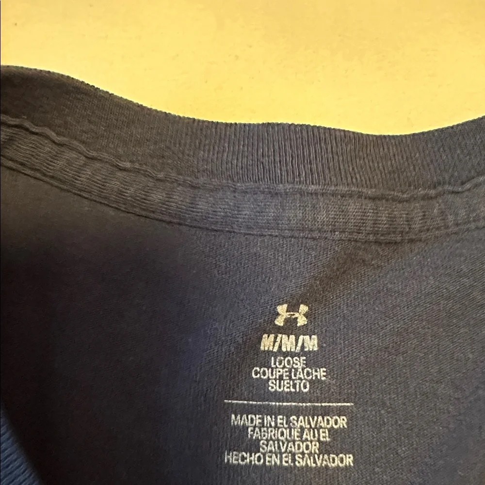 Under Armour Loose Men's Dark Blue Freedom Tee